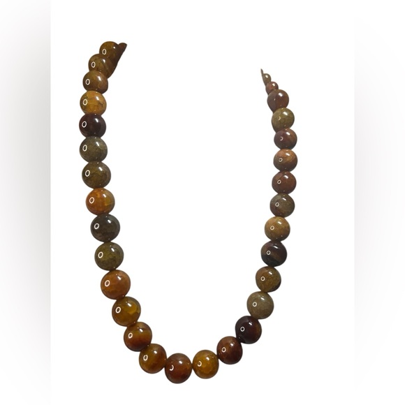 Vintage stone necklace - Picture 4 of 6